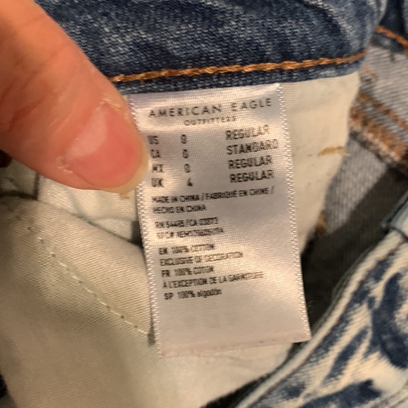 American eagle jeans size 0 - Picture 4 of 6